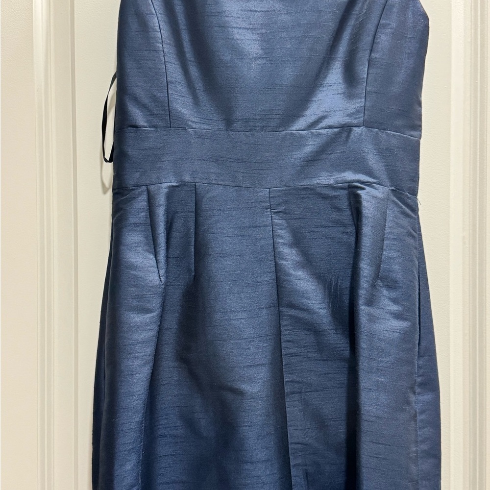 ALFRED SUNG Navy Blue Wedding Dress - Picture 2 of 3
